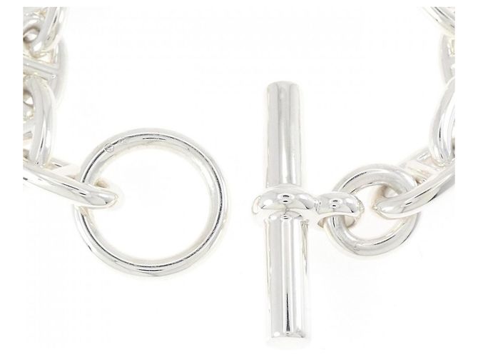 Hermès Chaine d'Ancre MM Silver Charm Armband Silber - Ansicht 3