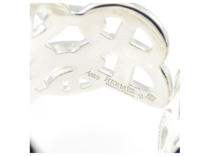 Hermès Chaine d'Ancre Enchainée Ring Silber - Ansicht 4