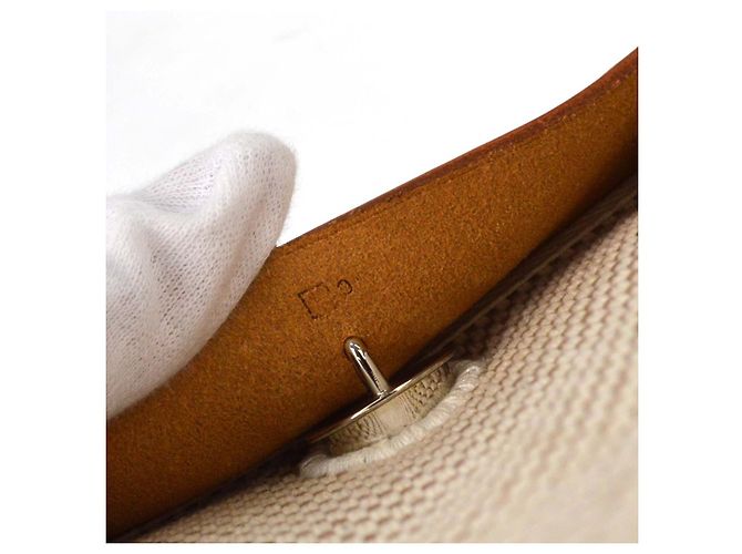 Hermès Hermes Herbag Toile and Leather TPM Beige - vista 5