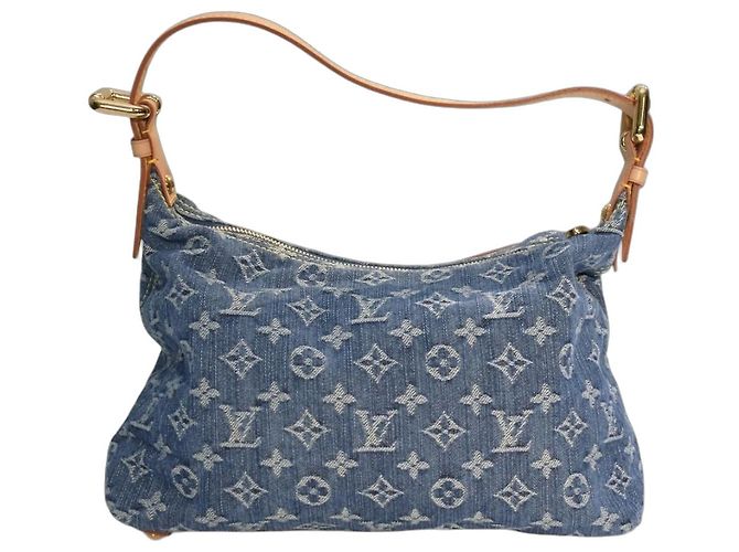 Louis Vuitton Baggy PM Tasche Monogram Denim Blau Monogramm - Ansicht 2