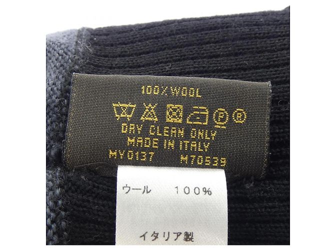 Louis Vuitton Warm Gloves Brown Black - view 3