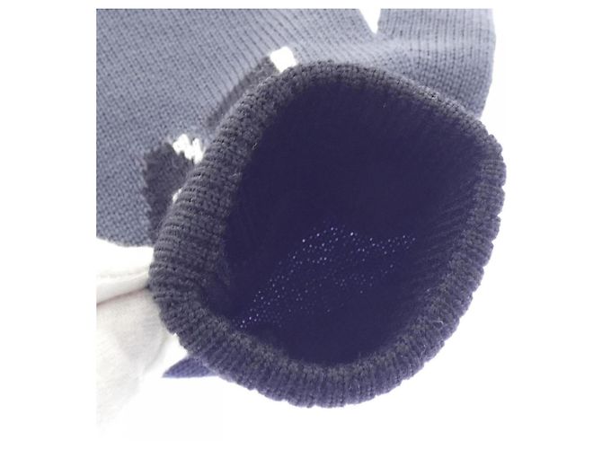 Louis Vuitton Warm Gloves Brown Black - view 4