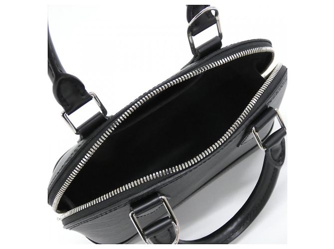 Louis Vuitton Epi Alma BB Handtasche Schwarz - Ansicht 7
