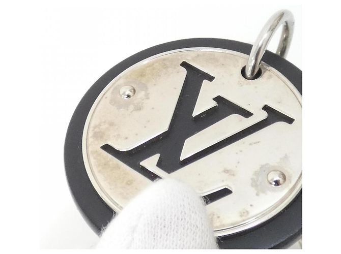 Louis Vuitton LV Circle Keyring M67362 Nero - vista 3