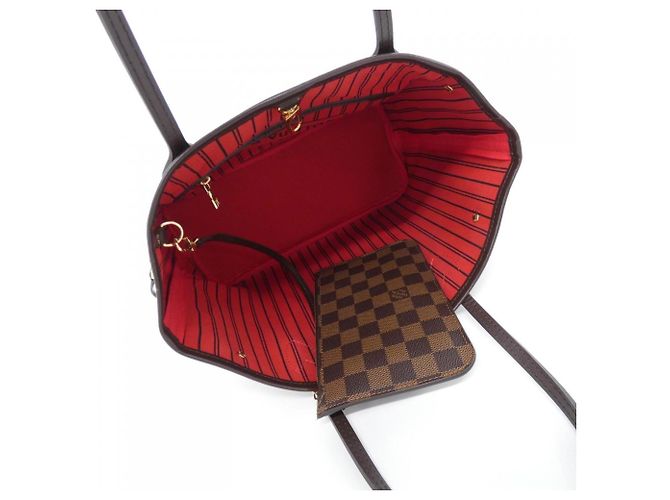 Borsa Louis Vuitton Damier Neverfull PM Damier ebene - vista 5