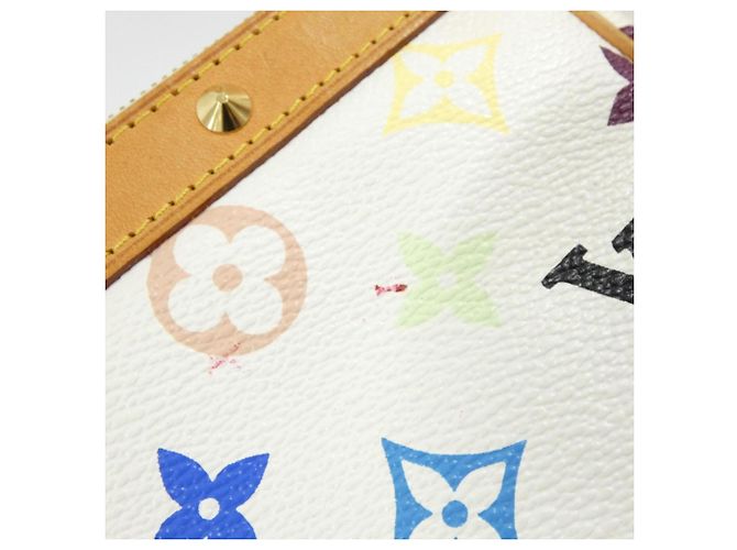 Louis Vuitton Multicolor Pochette Accessoires Weiß - Ansicht 5