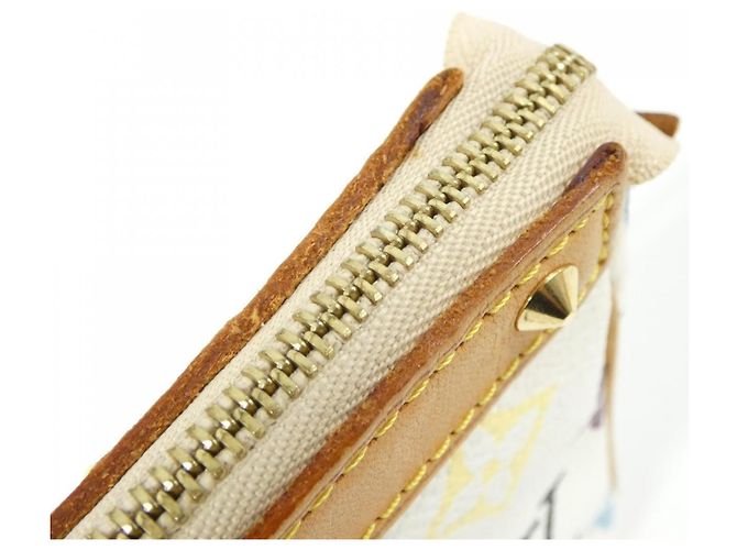 Louis Vuitton Multicolor Pochette Accessoires Weiß - Ansicht 7