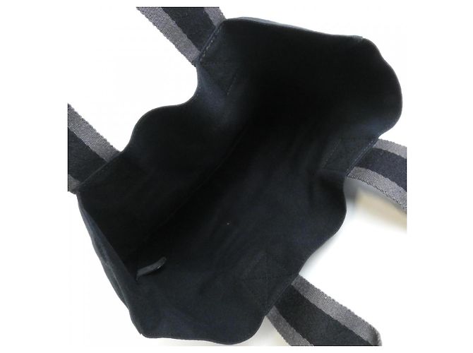 Hermès Hermes Sac Fourre-Tout Cabas Handbag 101084M Noir - vue 7
