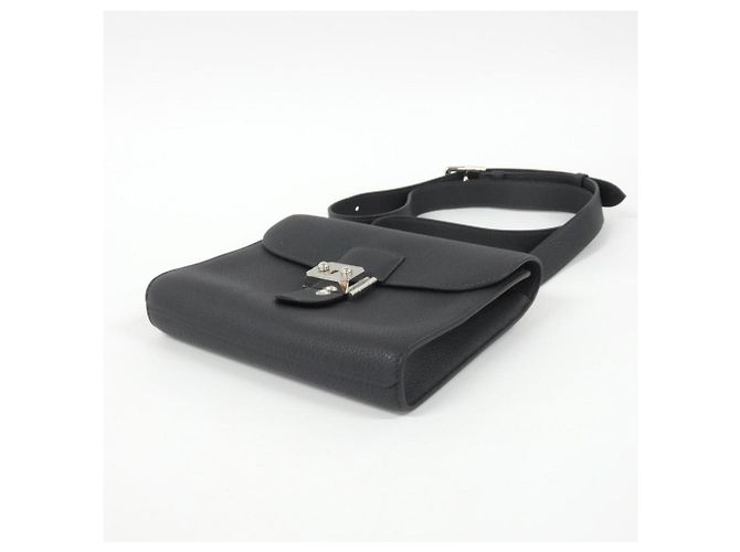 Hermès Hermes Sac à Dépêches 21cm Shoulder Bag Blu - vista 3