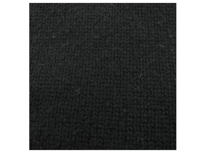 Hermès Hermes Black Cashmere Stole - view 4