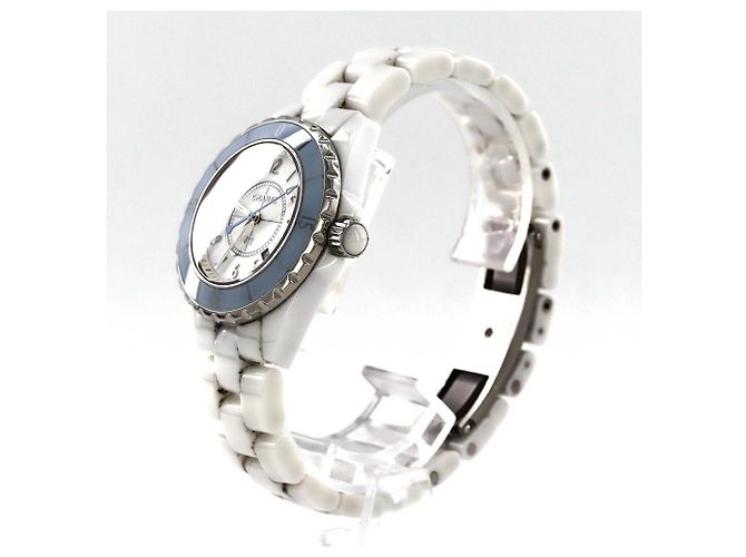 Chanel J12 Soft Blue 33mm Ceramic Quartz Watch - view 2