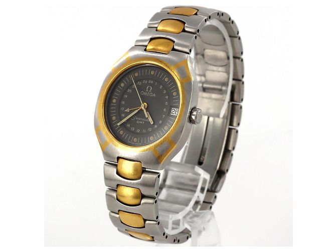Relógio Omega Seamaster Polaris GMT Two-Tone - vista 2