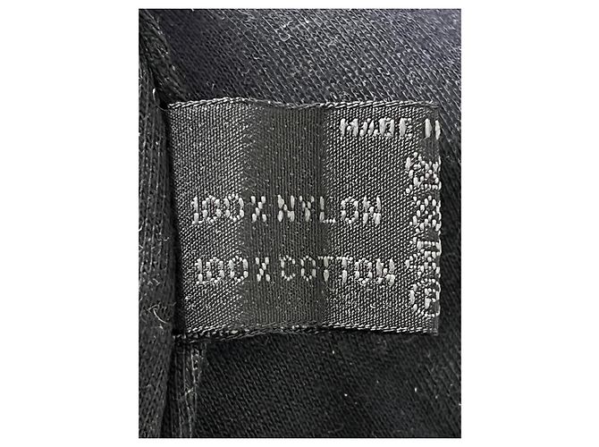 Prada Saia Evasê em Nylon Preto - vista 7
