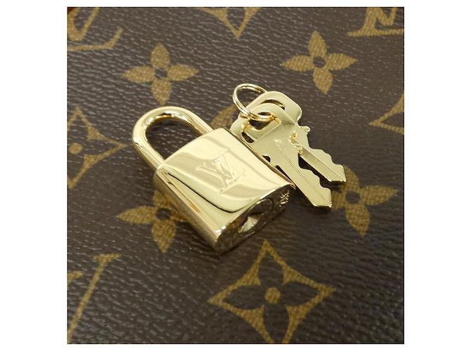 Borsa Boston Louis Vuitton Monogram Speedy Bandoulière Marrone - vista 3