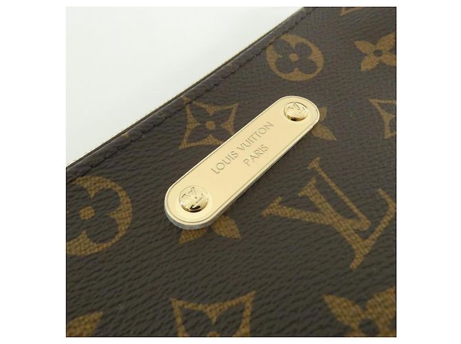 Louis Vuitton Monogram Pochette Eva Schultertasche Braun - Ansicht 4