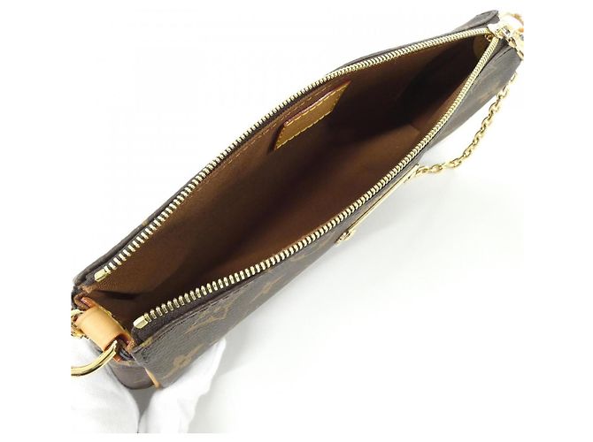 Louis Vuitton Monogram Pochette Eva Schultertasche Braun - Ansicht 6