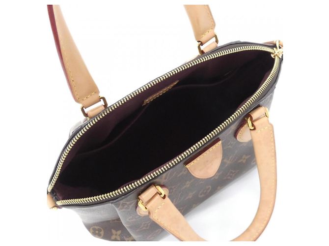 Louis Vuitton Monogram Rivoli PM Handtasche Braun - Ansicht 8