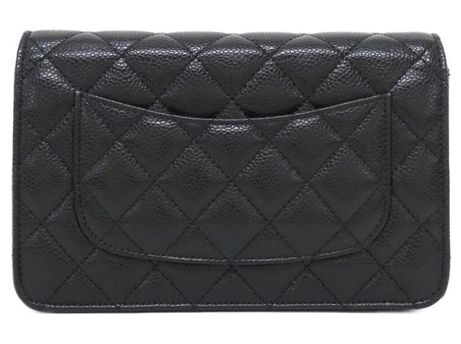 Cadena de cartera Chanel Timeless Classic Line AP0250 Negro Burdeos - vista 2