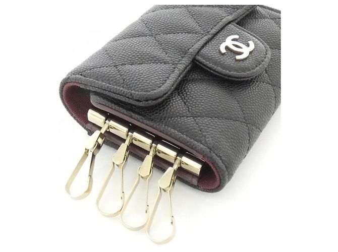 Chanel Timeless Classic Line Schlüsseletui Schwarz - Ansicht 2