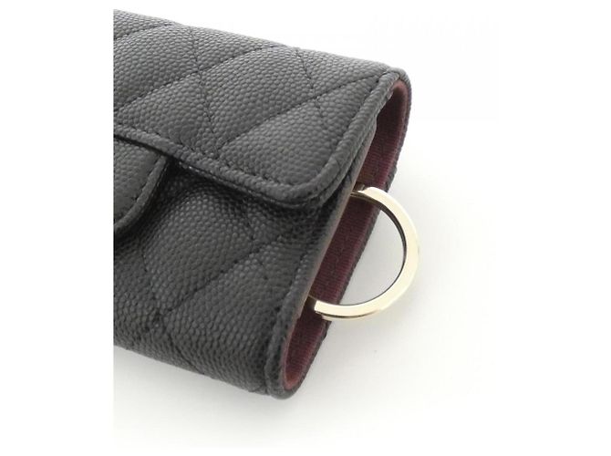 Chanel Timeless Classic Line Schlüsseletui Schwarz - Ansicht 3