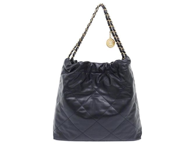 Chanel 22 Line AS3261 Schultertasche Schwarz - Ansicht 2