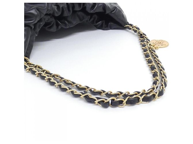 Chanel 22 Line AS3261 Schultertasche Schwarz - Ansicht 8