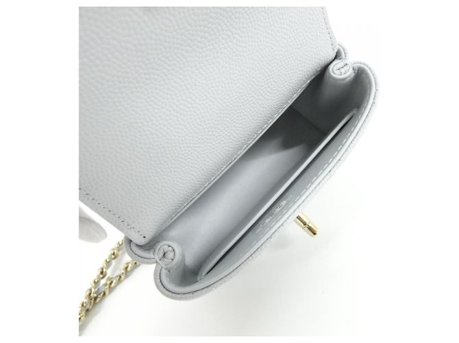 Borsa Chanel AP4245 Azzurro Blu chiaro - vista 6