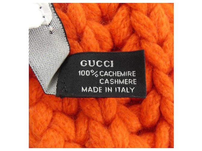 Stola in cashmere Gucci in rosso - vista 3
