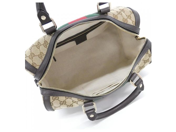 Borsa Boston Gucci 406868 KQWZG Marrone - vista 9