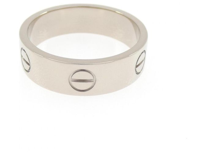 Anello Cartier Love in oro bianco - vista 2