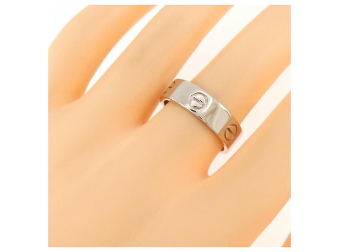Anello Cartier Love in oro bianco - vista 4