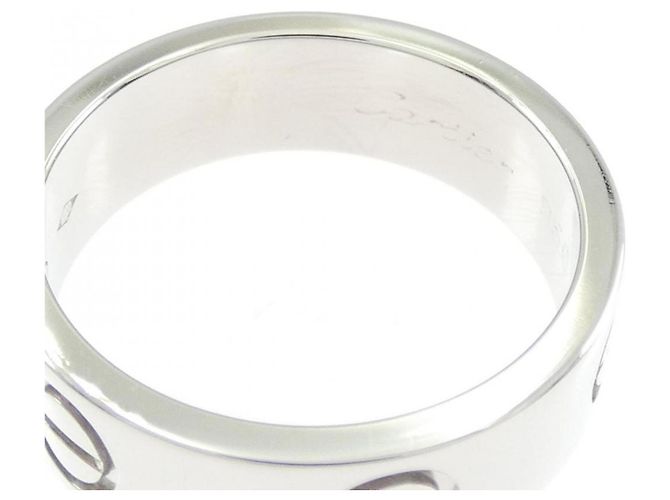 Anello Cartier Love in platino - vista 3