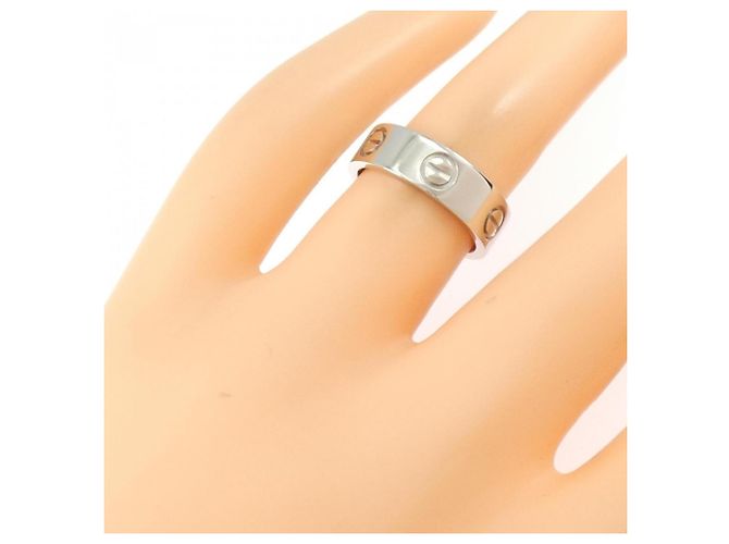 Anello Cartier Love in platino - vista 4