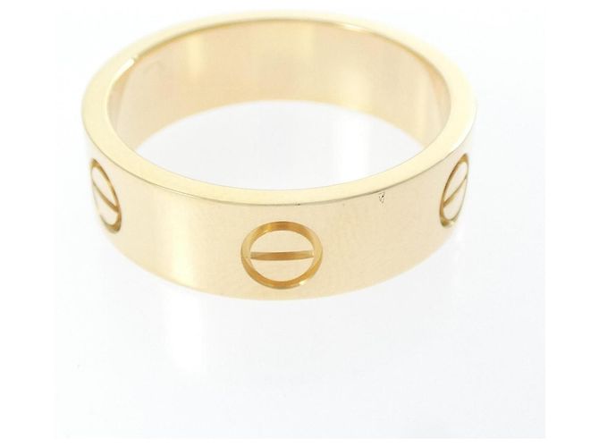 Bague Cartier Love en or jaune 18K - vue 2