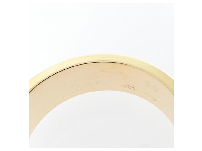 Bague Cartier Love en or jaune 18K - vue 3