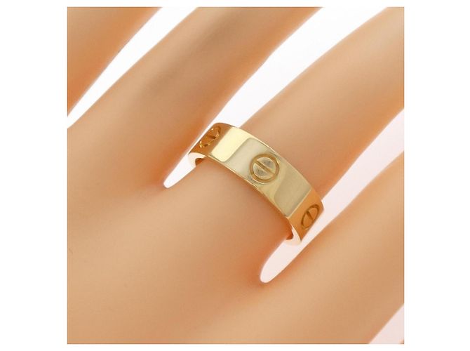 Bague Cartier Love en or jaune 18K - vue 4