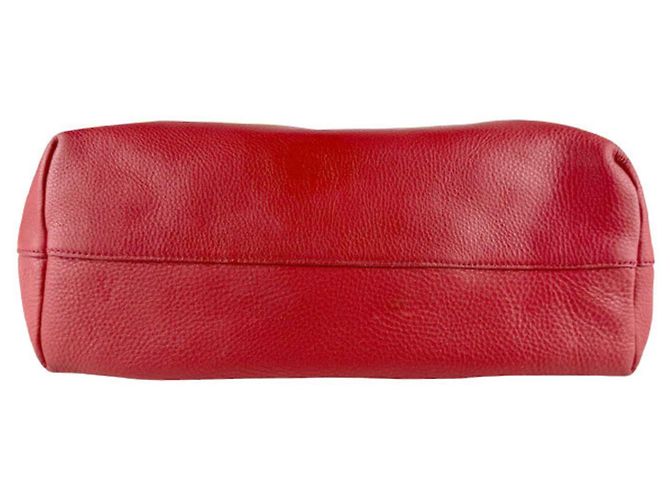 Bolso de mano Miu Miu de piel roja - vista 4