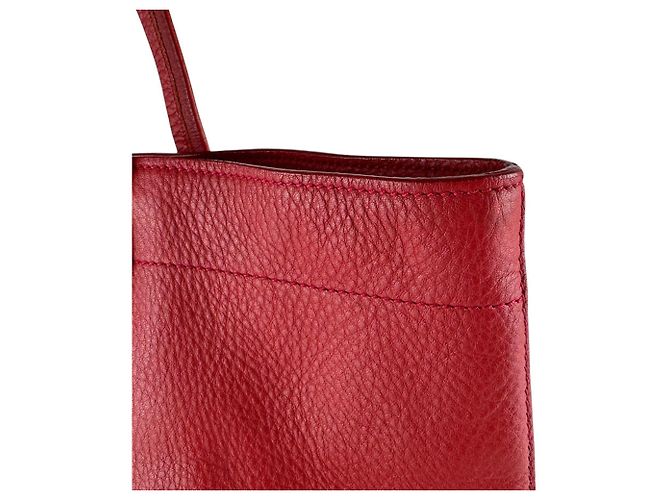 Bolso de mano Miu Miu de piel roja - vista 7