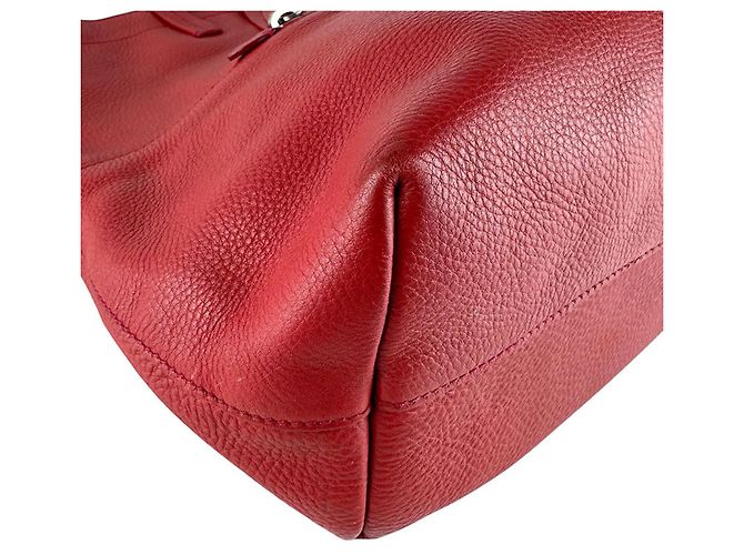 Bolso de mano Miu Miu de piel roja - vista 8