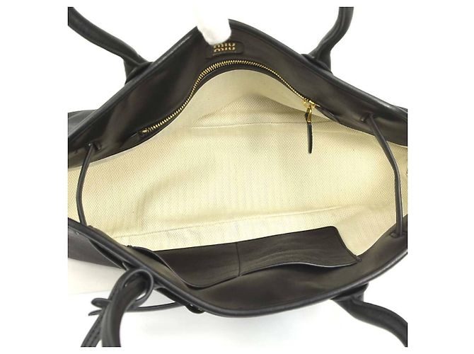 Borsa a mano Miu Miu in pelle nera Nero - vista 5