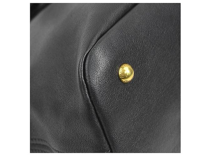 Borsa a mano Miu Miu in pelle nera Nero - vista 7