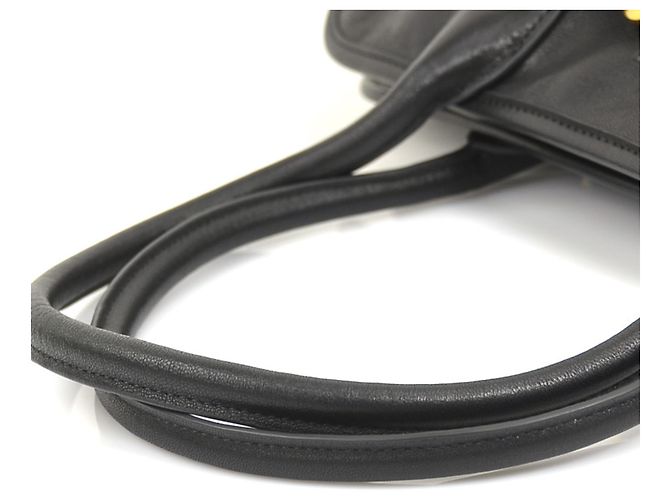 Borsa a mano Miu Miu in pelle nera Nero - vista 8