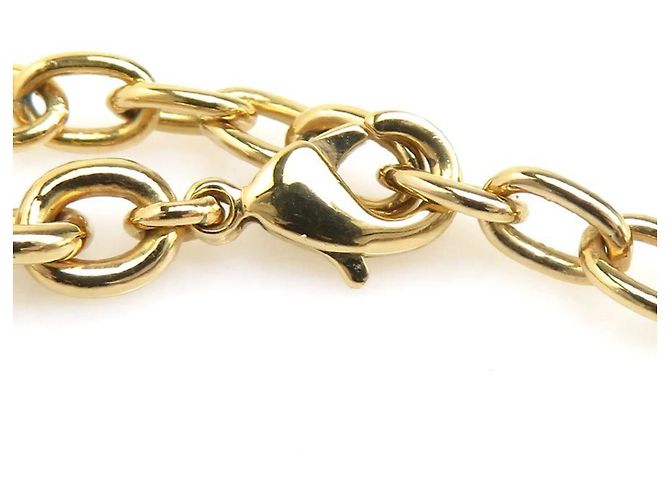 Collana in metallo dorato Miu Miu D'oro - vista 7