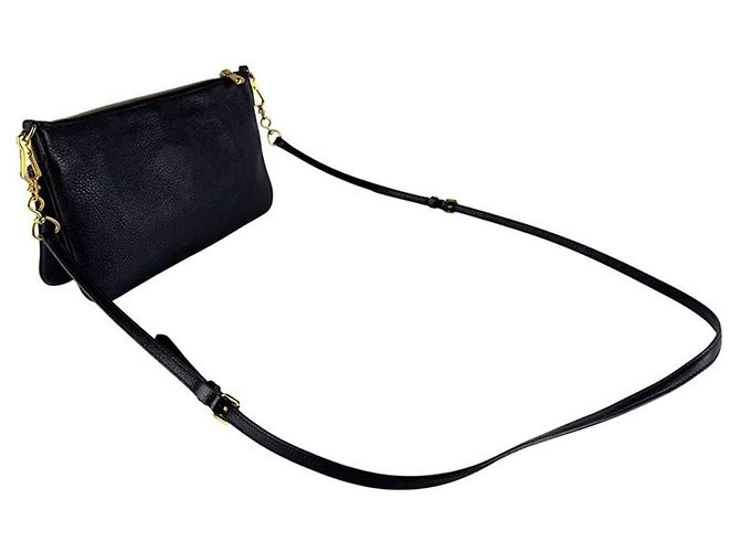 Borsa a tracolla Miu Miu in pelle nera Nero - vista 10