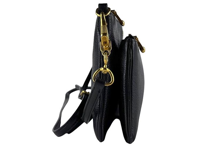 Borsa a tracolla Miu Miu in pelle nera Nero - vista 2