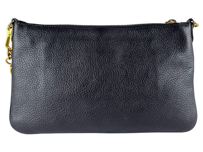 Borsa a tracolla Miu Miu in pelle nera Nero - vista 3