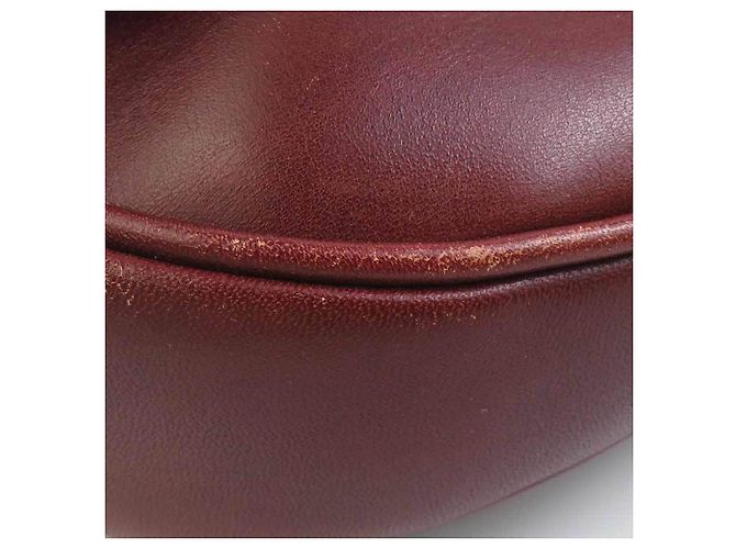 Borsa a tracolla in pelle Miu Miu Marrone D'oro - vista 6