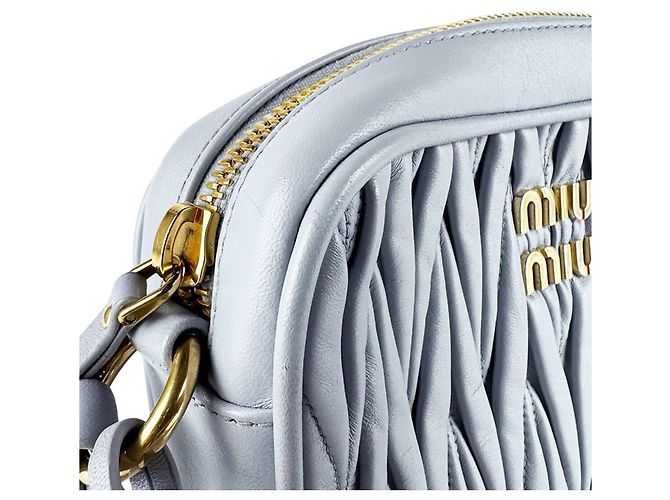 Miu Miu Schultertasche hellgrau - Ansicht 6