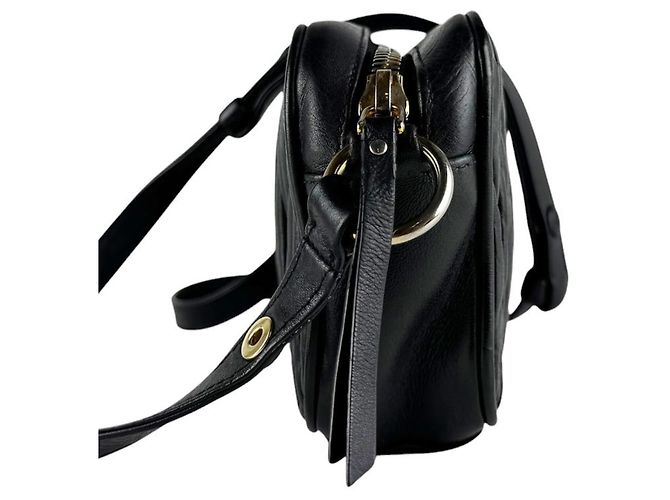 Borsa a tracolla Miu Miu in pelle Matelassé nera Nero - vista 2