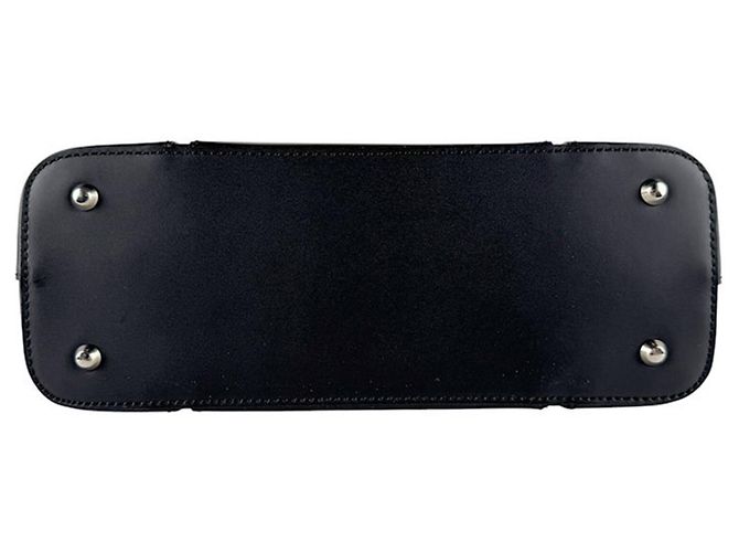 Borsa a mano Burberry in pelle nera Nero - vista 4